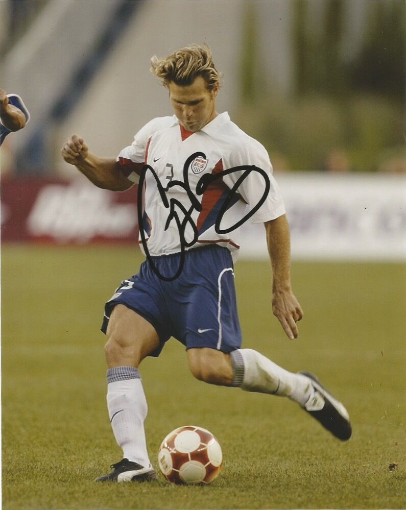 Team USA Soccer Greg Vanney Autographed Signed 8x10 Photo Poster painting COA