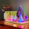 Infinity Cube Table Lamp,3D Art Cube Acrylic lamp,Color Changing Lamp for Bedroom Living Room,Party Dinner Decor Creative Light