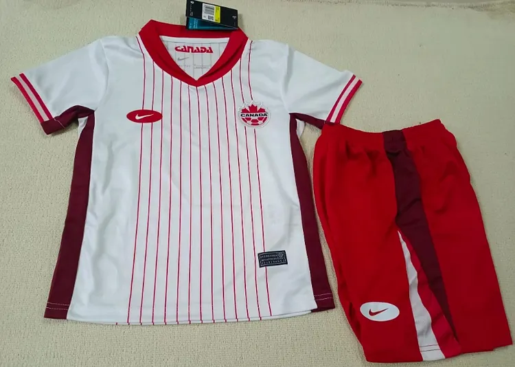 24-25 season Canada away jersey children's clothing