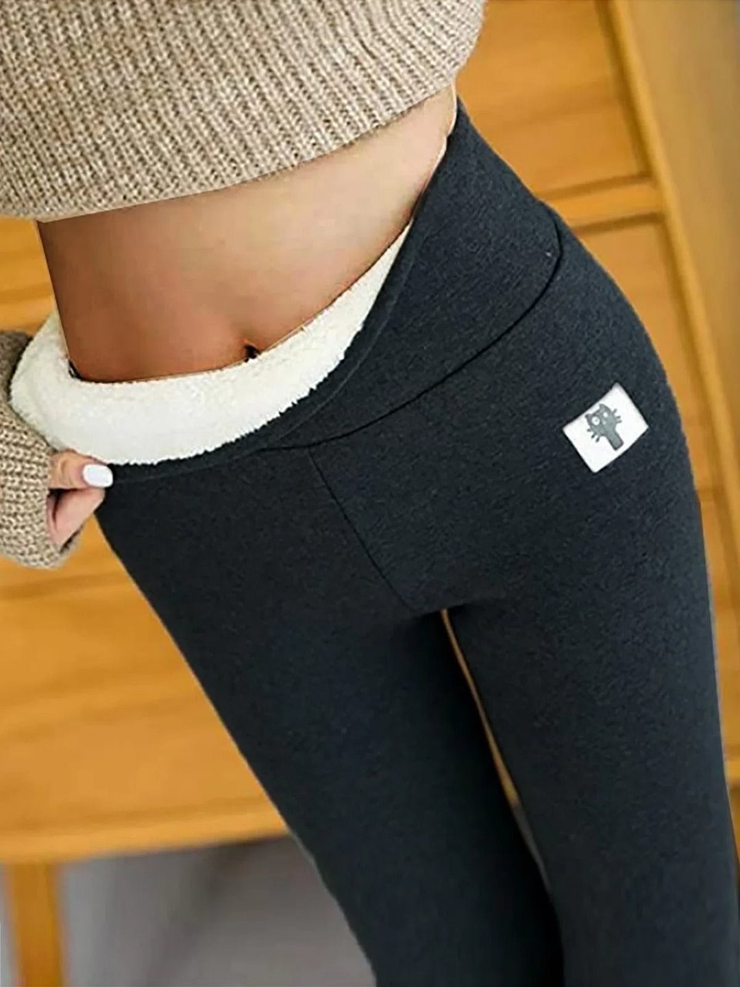 Casual Warm Winter Solid Pants 2980