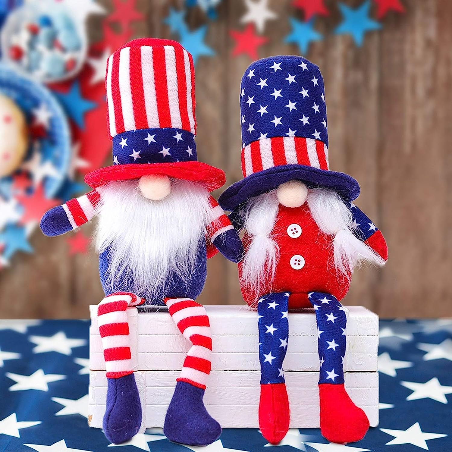 4th of July Gnome Independence Day Hanging Decor