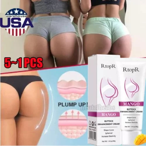 pornhint Pornhint 5-1x Butt Enlargement Cream Hip Lift Big Booty Buttock Enhancement Massage Oil New
