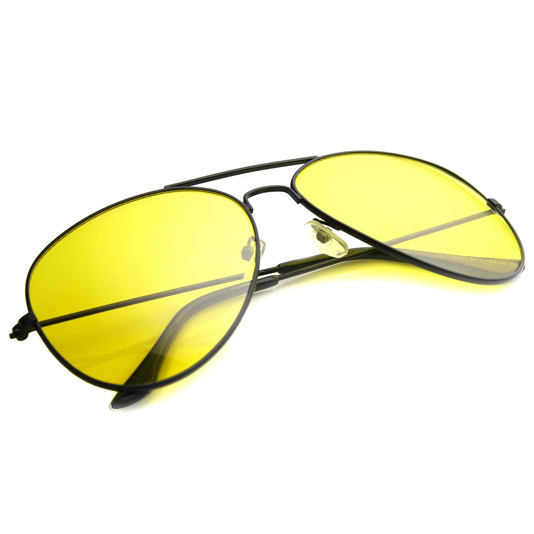 Unisex Aviator glasses With 400 Protected Glass Lens