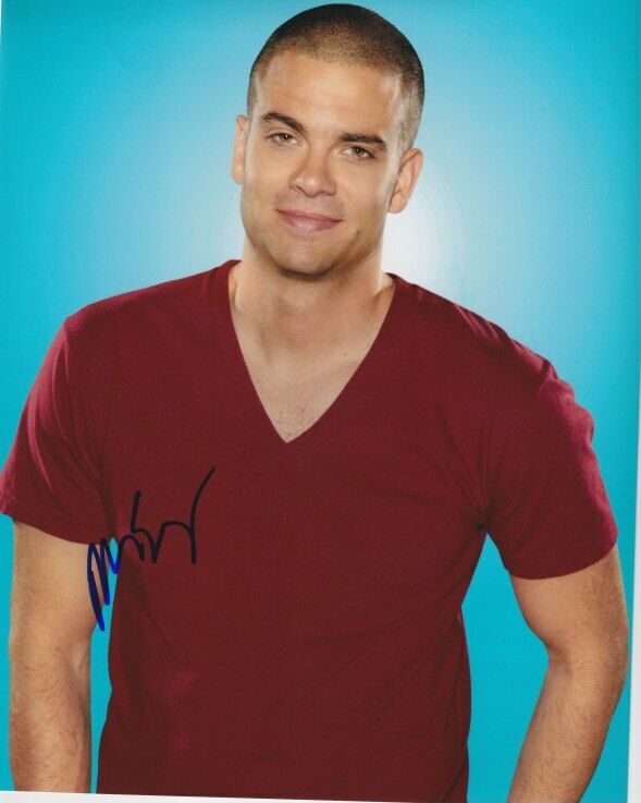 Mark Salling (Glee) signed 8x10 Photo Poster painting in-person