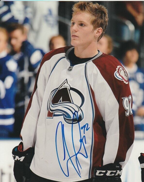 GABRIEL LANDESKOG SIGNED COLORADO AVALANCHE 8x10 Photo Poster painting #2 Autograph EXACT PROOF!