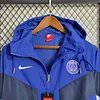 2023/2024 Paris Saint-Germain Windbreaker Blue Football Shirt 1:1 Thai Quality