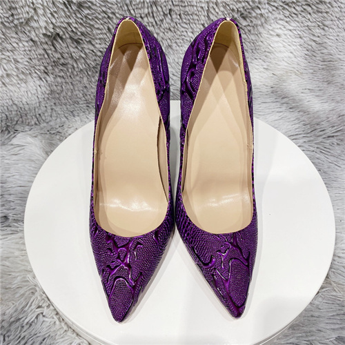 VCshoes Purple Pumps Women Ladies 12cm Stiletto High Heels Ladies Pointed Toe Party Shoes YG068