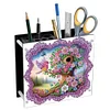 DIY Acrylic Special Shape Animals DIY Diamond Painting Pen Holder Kit