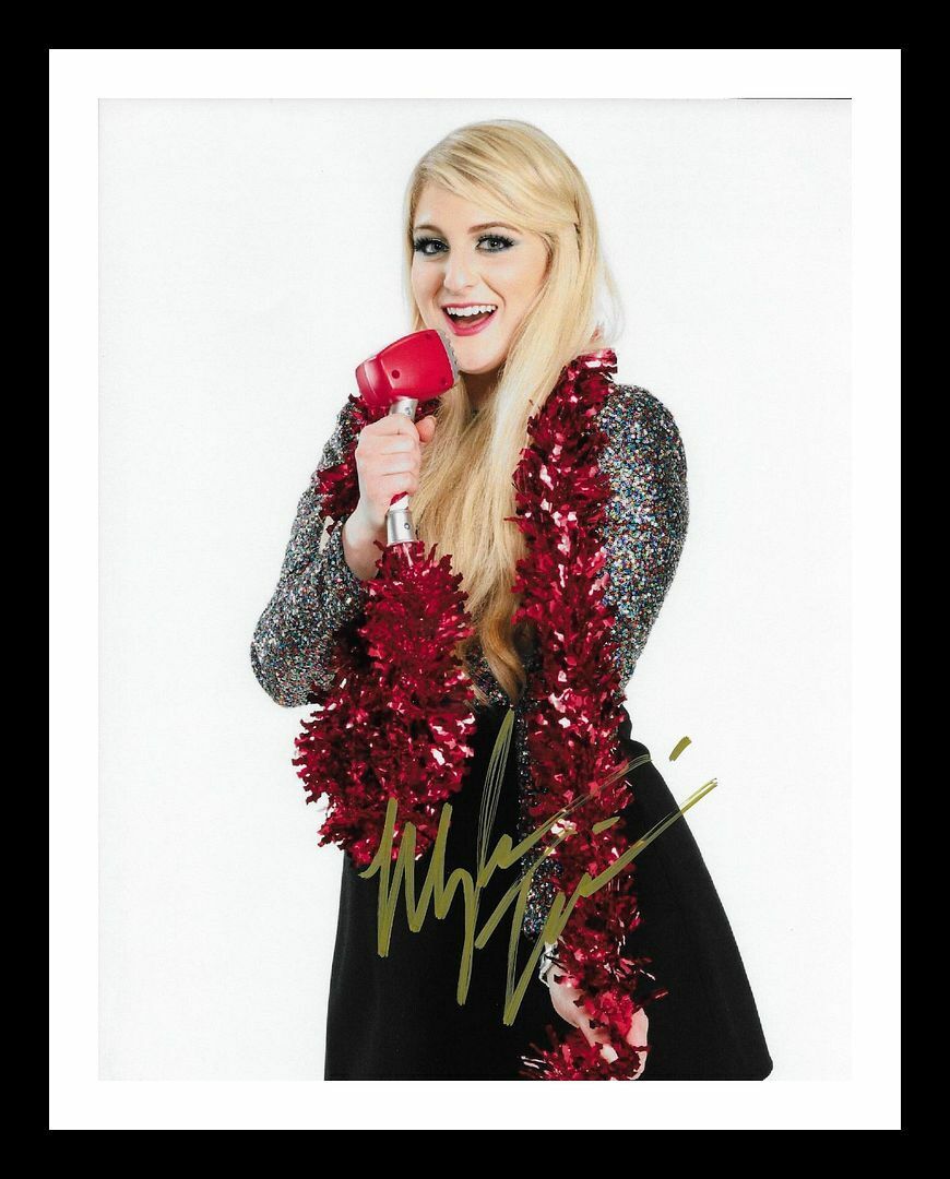 Meghan Trainor Autograph Signed & Framed Photo Poster painting 6