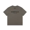 ESSENTIALS Letter Back Unisex T-Shirt