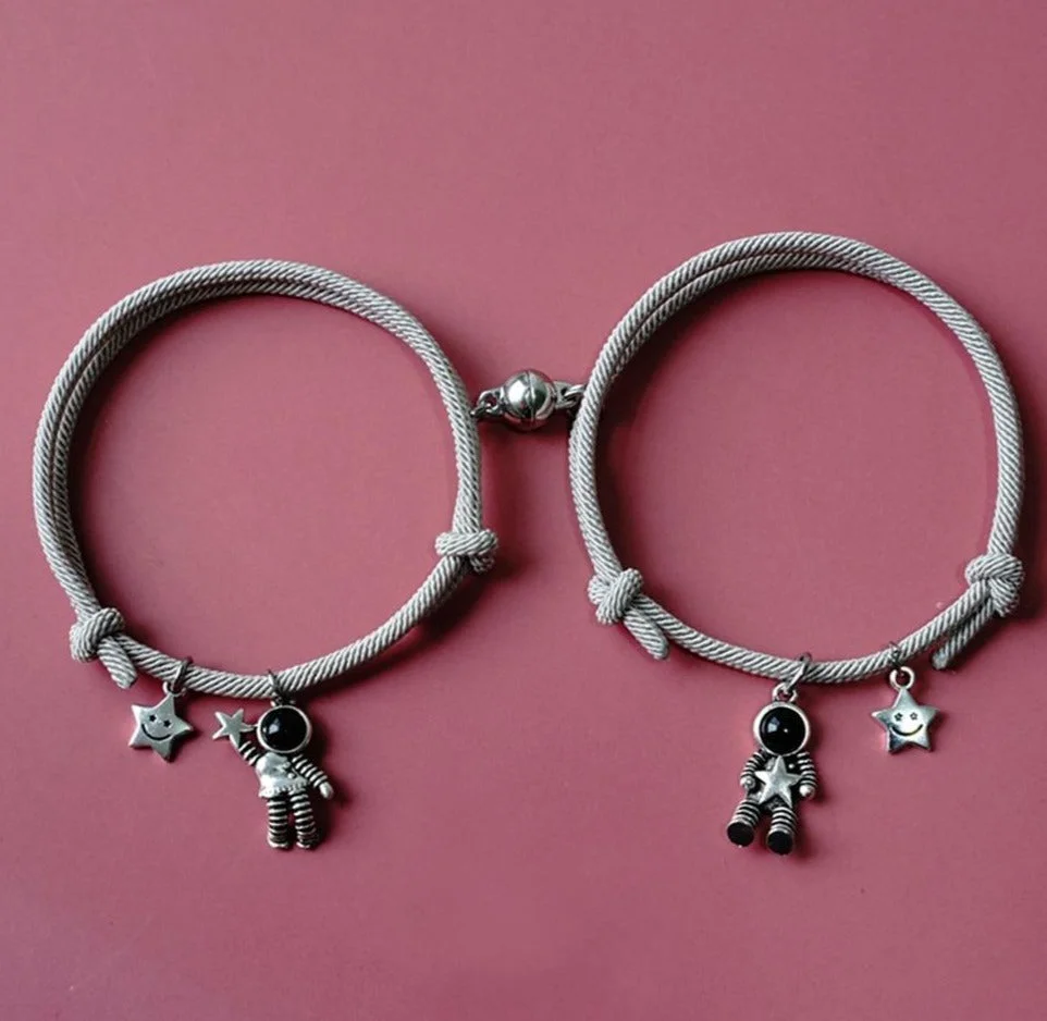 2pcs/set Magnet Attraction Bracelet