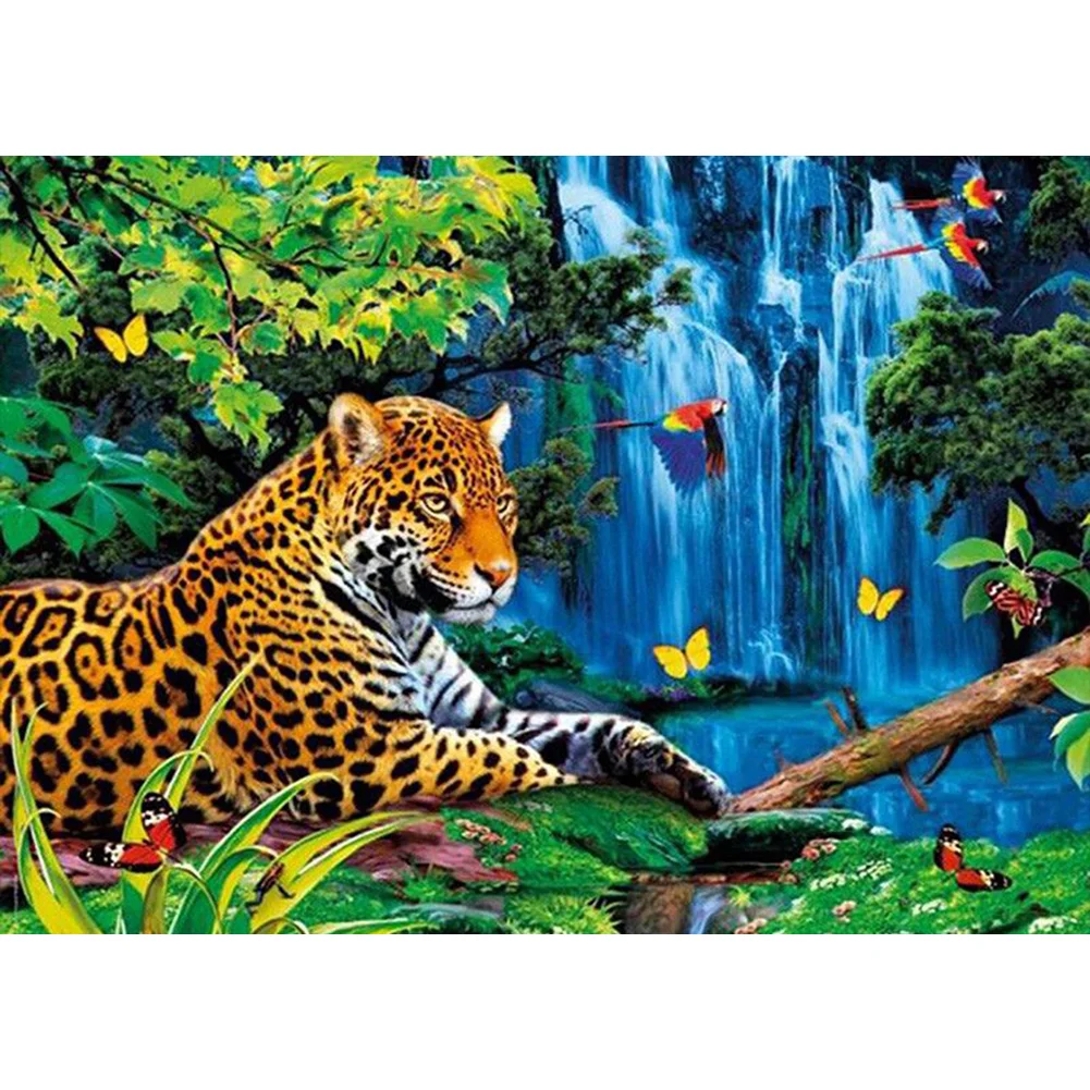 Diamond Painting - Full Square Drill - Leopard(20*30 - 50*70cm)