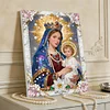 (Pre-Framed)Virgin Mary-Special Shape Diamond Painting Kit(30x40cm)