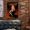 A Night In Georgia Cocktail Pin Up Lady - Metal Tin Signs(8*12Inch/12*16Inch)