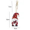>SALE<5pcs DIY Gnomes Full Special Shaped Diamond Painting Keychain Kit (AA913)