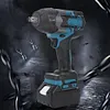 Cordless Impact Wrench Adjustable Torque Electric Impact Gun for Car Truck Mower
