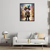 Clown-Full Round Diamond Painting 40*50CM