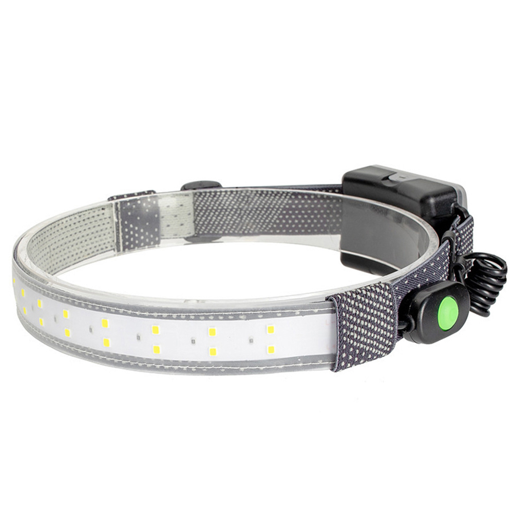 

COB LED Strip Headlamp 3 Modes Waterproof Headlight Running Camping Torch, 501 Original