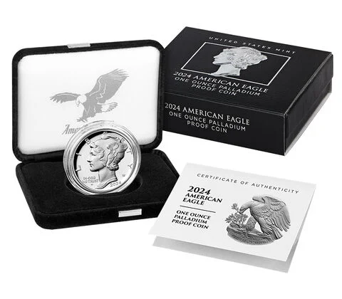 American Eagle 2024 One Ounce Palladium Proof Coin