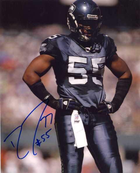 Darryl Tapp Seattle Seahawks Autographed Signed 8x10 Photo Poster painting CFS Virgina Tech VT