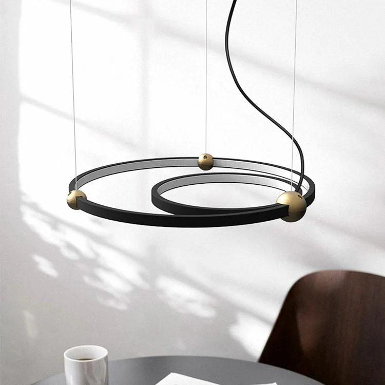 Arisha Modern Circle Ring Design LED Chandelier Pendant light