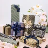 Blue Valentine's Day Party Gift Package Wrapping Kraft Paper