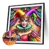 Diamond Painting-5D Full Round Drill Clown(40*40 CM)