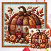 Stitching Pumpkin-14CT Counted Cross Stitch 40*40cm/15.75*15.75in tapestrymarket