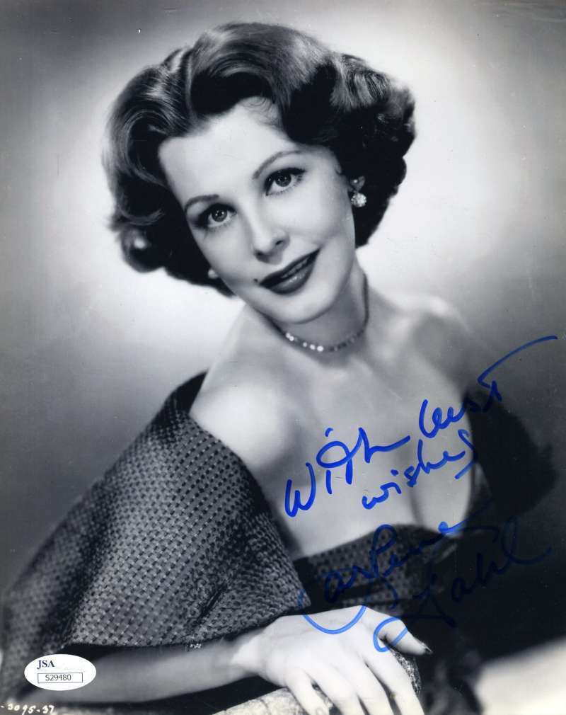 Arlene Dahl Jsa Coa Hand Signed 8x10 Photo Poster painting Authenticated Autograph