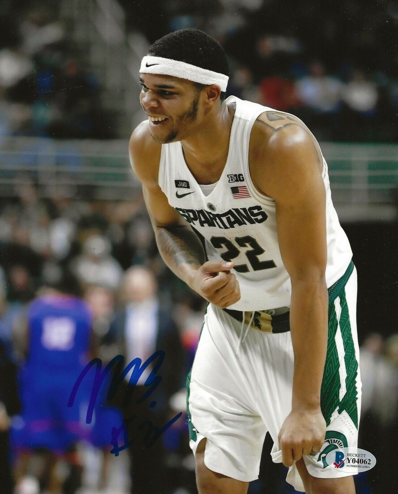 Miles Bridges signed Michigan State Spartans 8x10 Photo Poster painting autographed 4 Beckett