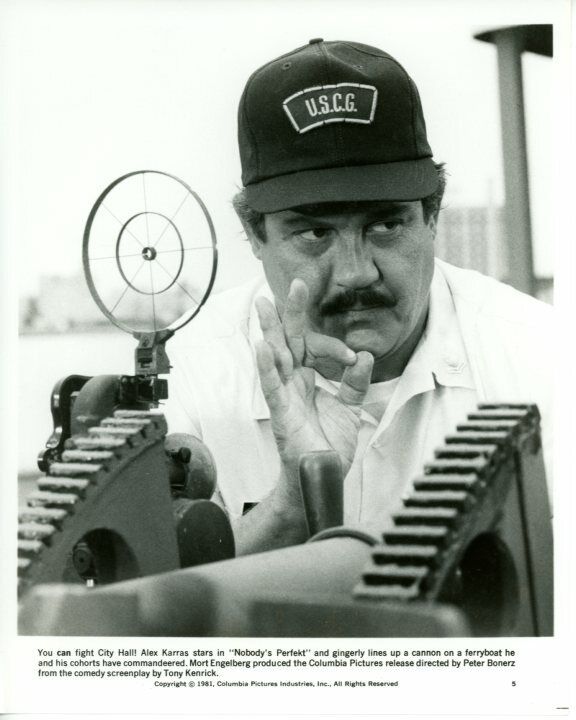 Alex Karras Nobody's Perfekt Original Press 8X10 Photo Poster painting