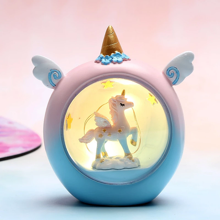 Vintage Kawaii Sky Unicorn LED Lamp - Gotamochi Kawaii Shop, Kawaii Clothes