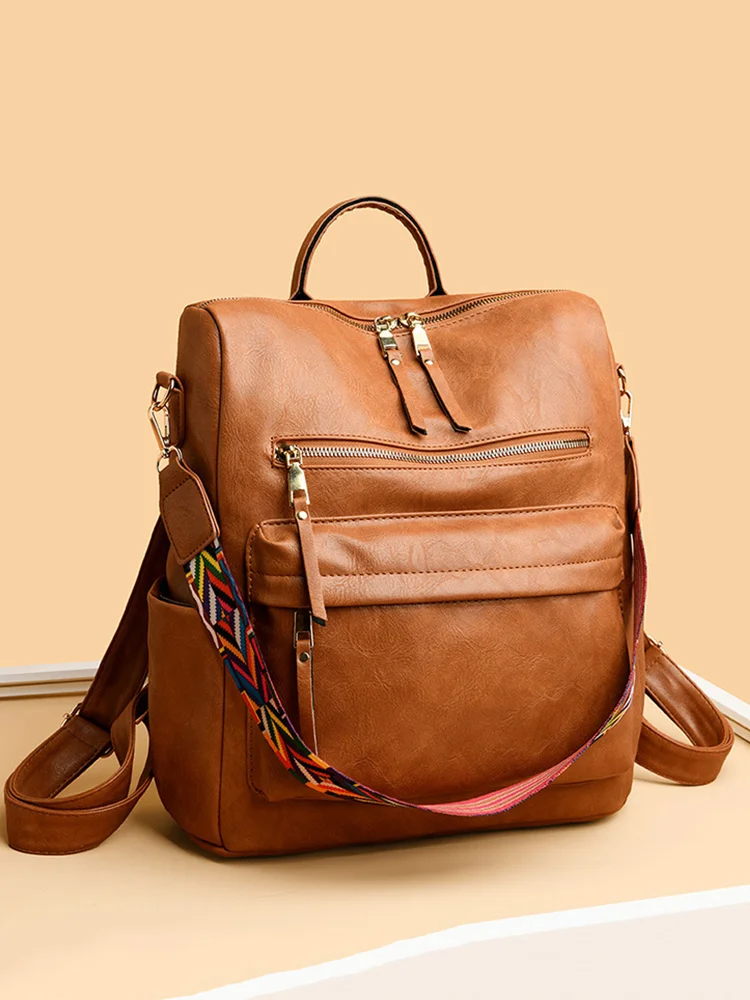 Boho Strap Utility Big Backpack