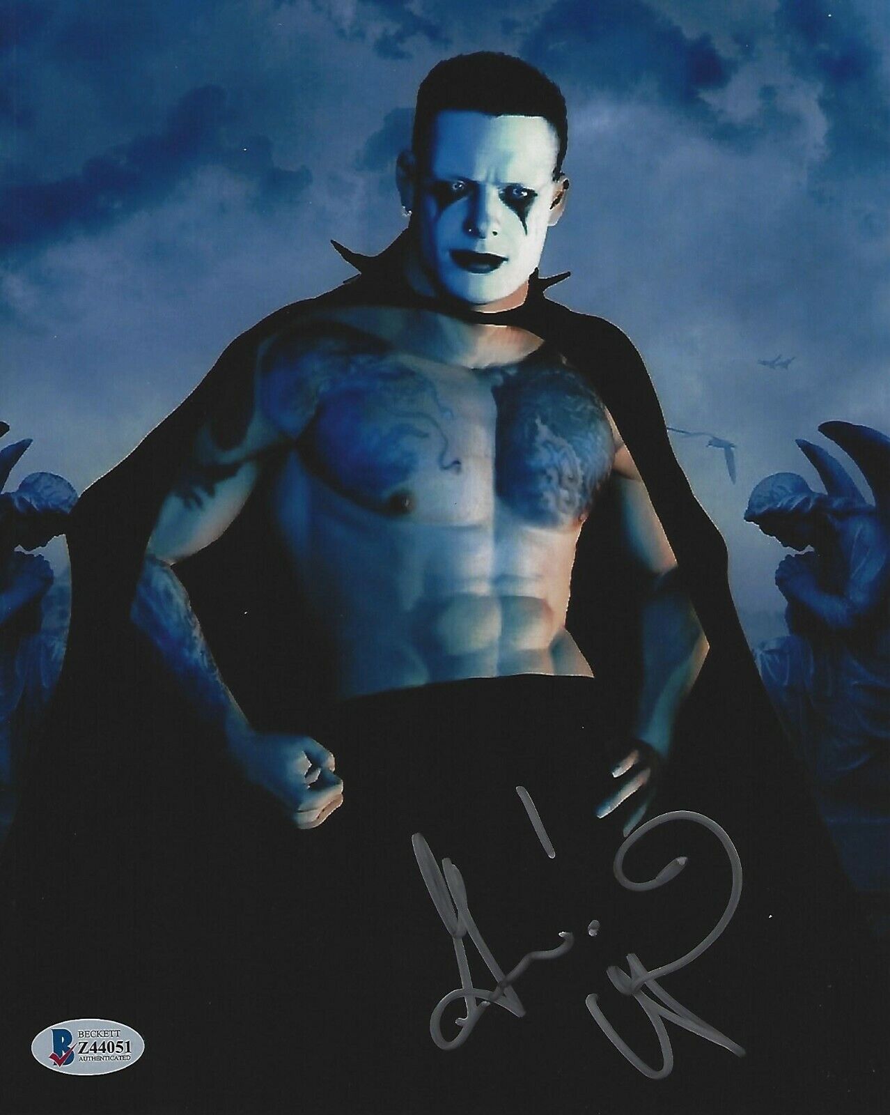 Vampiro Signed 8x10 Photo Poster painting BAS Beckett COA AEW WCW AAA CMLL Picture Autograph 051