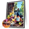 Wine - Round AB Drills Diamond Painting(45x55cm)
