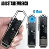 Alloy Spanner 6-19mm Adjustable Mini Wrench Pocket Tools Outdoor Gadget Gear