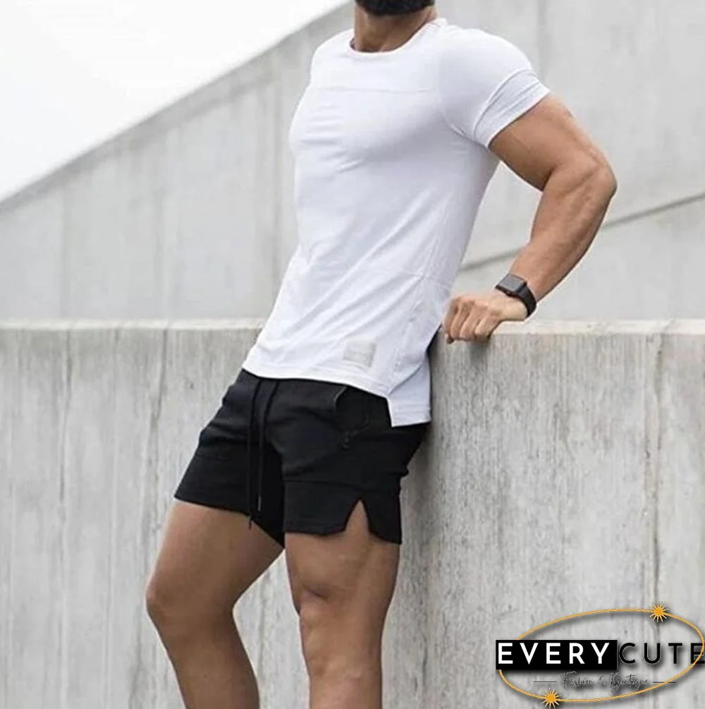 Summer Men's Shorts Jogger Casual Sports Pants Shorts Fashion Trend Outdoor Sports Exercise Fitness