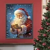 Diamond Painting-DIY Full Round Drill Santa Claus