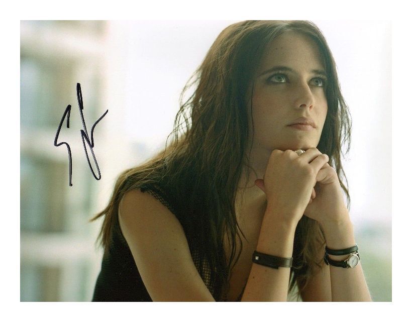 EVA GREEN AUTOGRAPHED SIGNED A4 PP POSTER Photo Poster painting PRINT 4