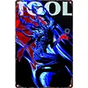 Tool Band - Panneaux en &eacute;tain m&eacute;tallique(20*30cm/30*40cm) - Musique