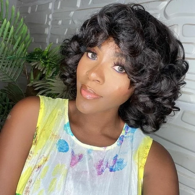 Jewtribute Hair®| Short Deep Wave Bob For Women 