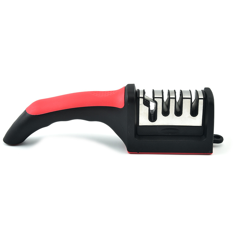 Likron Watches Professional 4-Stage Kitchen Knife Sharpener Restore Your Blades to Precision Sharpness Effortlessly