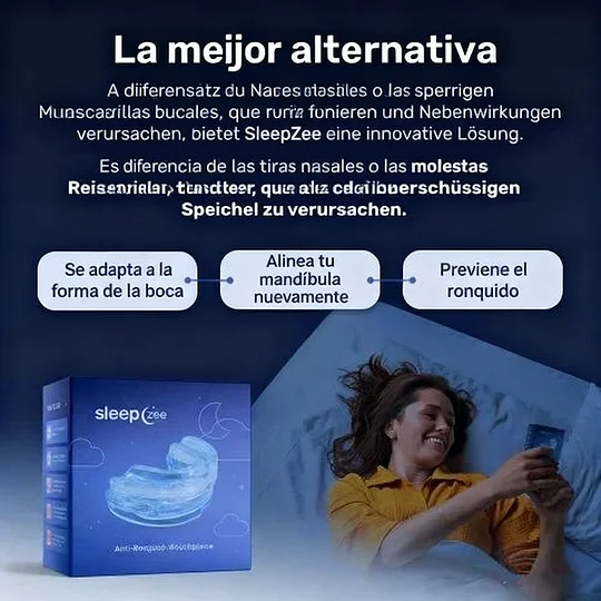 Los ronquidos casi arruinan mi relación, pero encontramos la solución perfecta en SleepZee para salvar nuestro matrimonio.