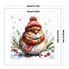 Winter Bird-11CT Stamped Cross Stitch Kit(40x40cm)