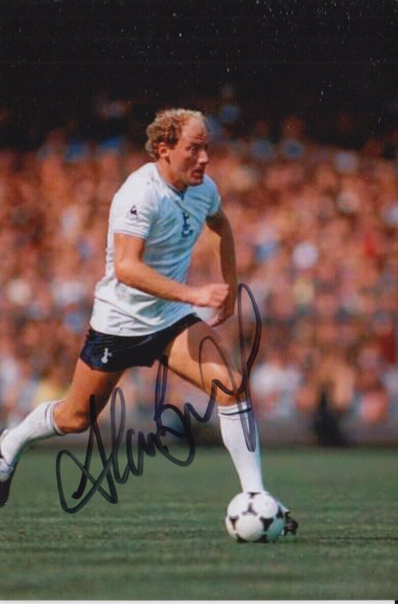 ALAN BRAZIL HAND SIGNED 6X4 Photo Poster painting TOTTENHAM FOOTBALL AUTOGRAPH