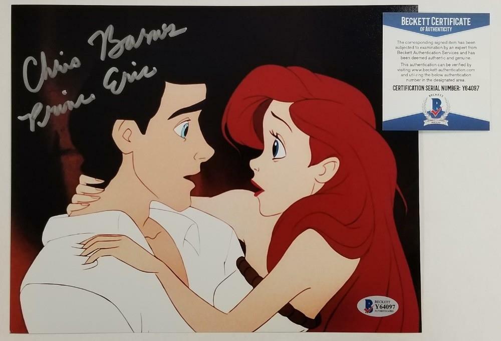 Christopher Barnes signed Prince Eric