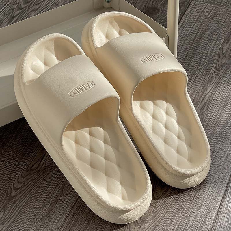 Letclo™ Bath Non-slip Thick Bottom Couple Slippers letclo Letclo