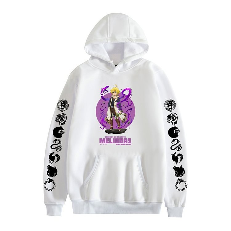 The Seven Deadly Sins Meliodas Hoodie Pullover weebmemes