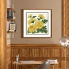 Flower-11CT Stamped Cross Stitch Kit(21*21cm)