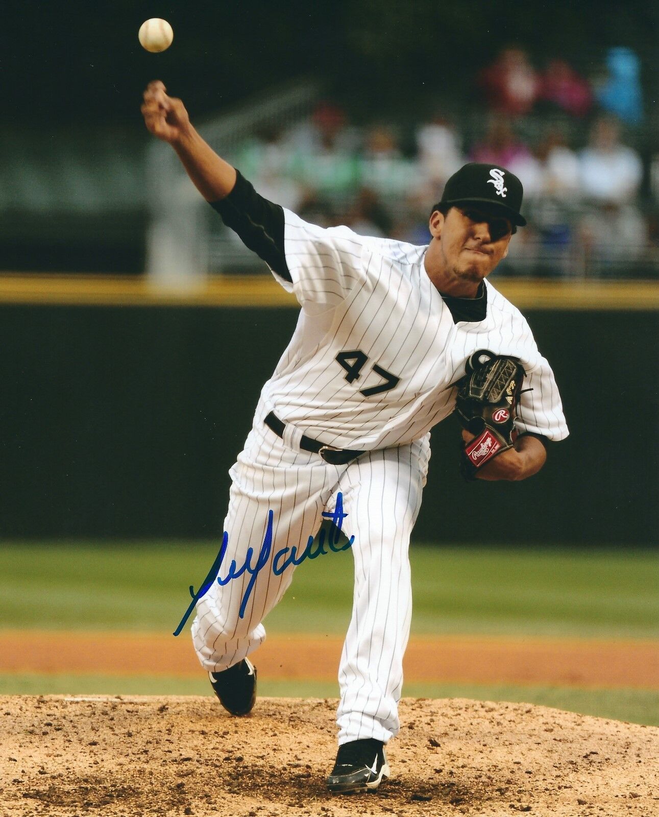 Signed 8x10 GREGORY INFANTE Chicago White Sox Autographed Photo Poster painting - COA